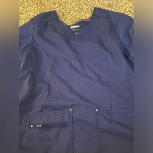 Scrubs size large blue
